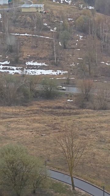 Апрель, снег, без велосипеда