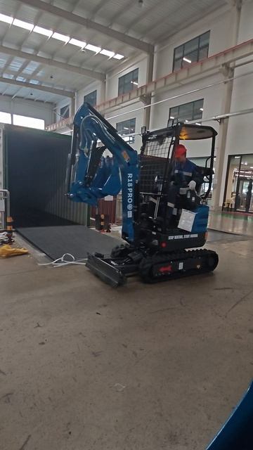 Rippa R18 Pro (Kubota D902) - мини-экскаватор с японским двигателем 🚜