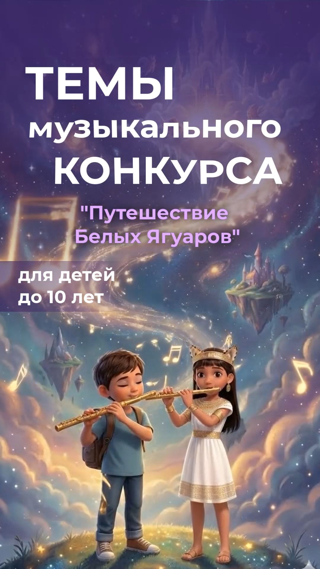 Темы музыкального Конкурса Путешествие Белых Ягуаров