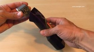 Как установить ножевой блок на машинку Heiniger Saphir