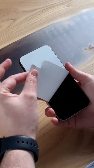 Распаковка iPhone 15 Pro Natural Titanium смотреть онлайн