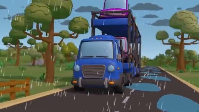 Учимся считать с Черепашкой - Мультик про машинки - Развивающий мультфильм для детей -Паровозик