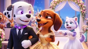 Маршалл женится на Либерти! Эверест, не плачь – Милая свадьба ЩЕНЯЧЬЕГО патруля.