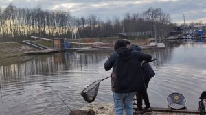 поимка форели