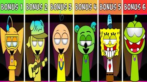 INCREDIBOX SPRUNKI: ВСЕ БОНУСНЫЕ ПЕРСОНАЖИ 💘 DOUBLE DATE! 🎁✨