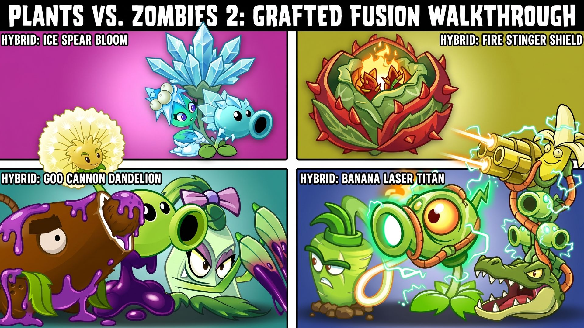 Plants Vs. Zombies Fusion Hybrid Replanted Reborn Grafted Pvz3 Ultimate Myths Gardendless Mod PvZ
