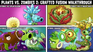 Plants vs. Zombies fusion hybrid replanted reborn grafted pvz3 ultimate myths gardendless Mod PvZ