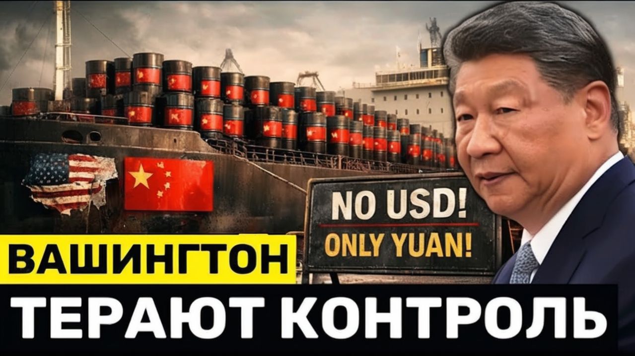 США Требуют от Китая РАЗБЛОКИРОВАТЬ Ормуз, пока Иран Убирает Доллар Рынка Нефти