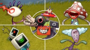 Веб-Мастерская - Все Монстры, Песни и Анимации (Harmonicans)