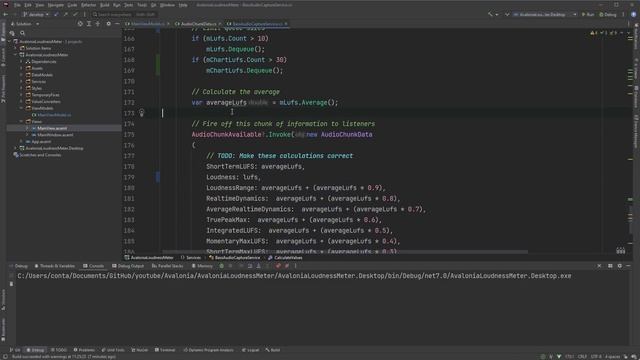 025. Avalonia UI - Live Audio Chart