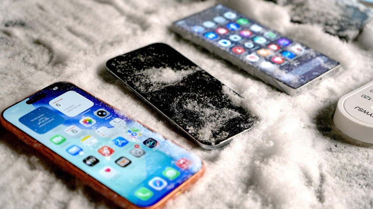 Тест смартфонов в минус –25 °C: IPhone Vs. Samsung — кто замёрз?