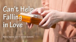 Игра на 17-нотной калимбе. «Can't Help Falling in Love» - кавер