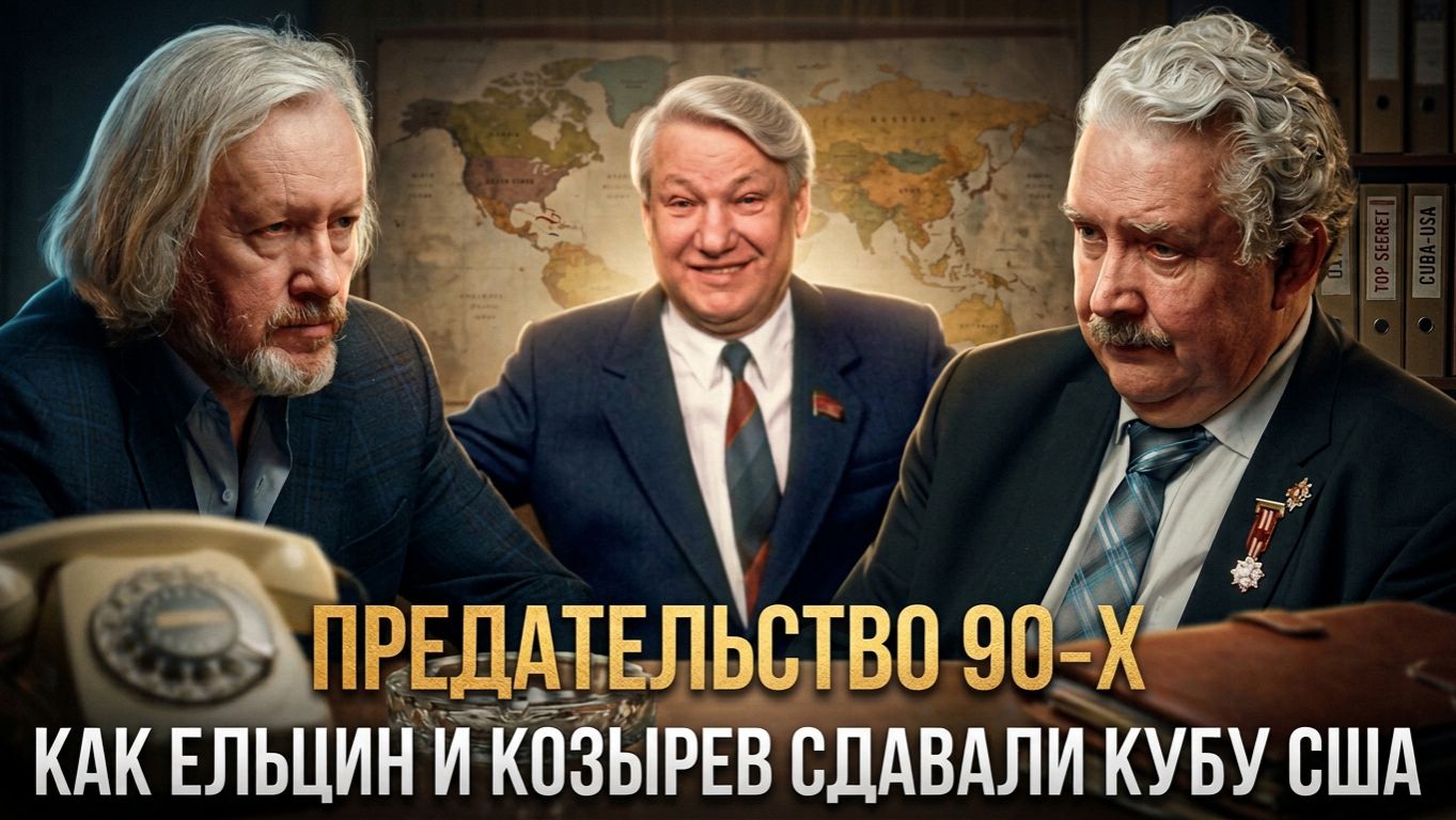 ПРЕДАТЕЛЬСТВО 90‑Х: как Ельцин и Козырев сдавали Кубу США | Игорь Шишкин и Сергей Бабурин