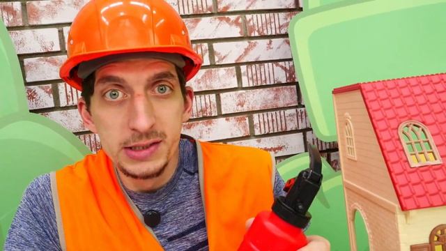 Соник и Мастер Тук-Тук тушат пожар  Спасение котика