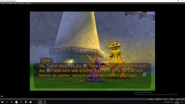 Spyro: Enter The Dragonfly 100% Part 1 PS2 (Deutsch Version)
