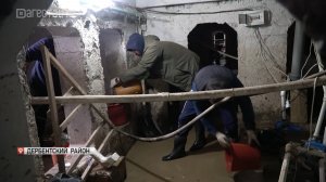 Сотрудники Минсельхоза РД помогают ликвидировать последствия наводнения в Мамедкале