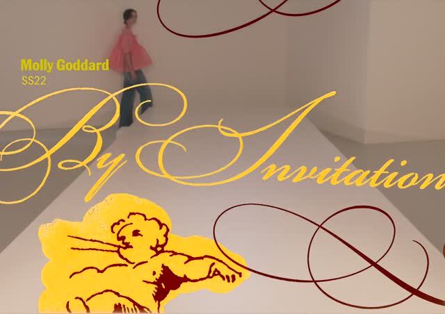 Показ коллекции Molly Goddard весна-дето 2022