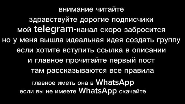 очень важное видео создал группу в WhatsApp