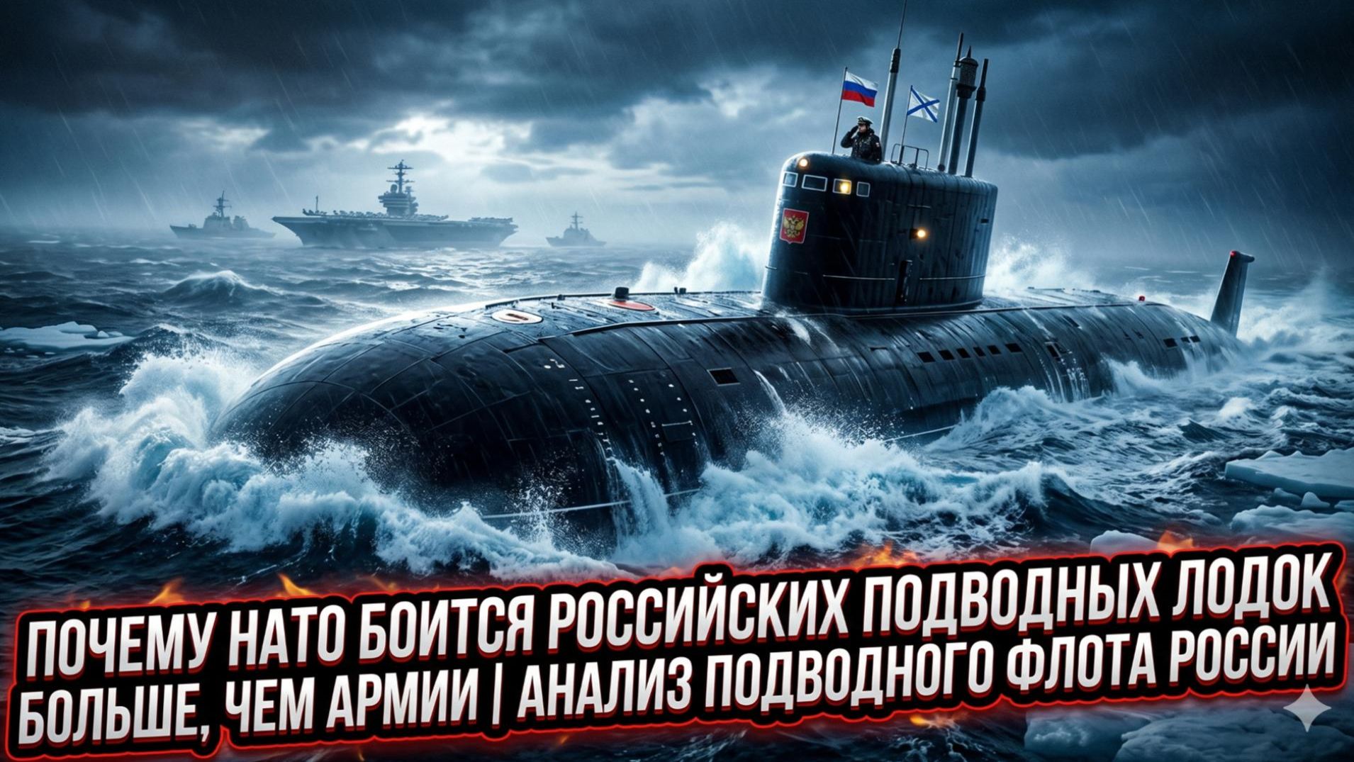 📢Бесшумные убийцы России: подводный флот, которого НАТО боится больше ядерных бомб