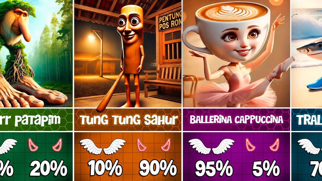 ВСЕ персонажи итальянского Brainrot – 😇Добрые или злые 😈 БРЕЙНРОТ