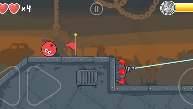 как пройти уровни в игре Red Ball4 с 32 до35 урвня
