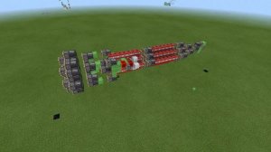 как построить взрывную ракету в майнкрафт