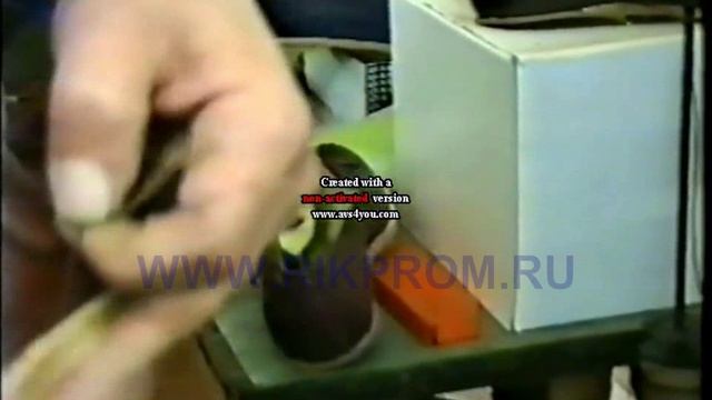 Рантопрошивная машина AV C Италия видео RIKPROM.RU