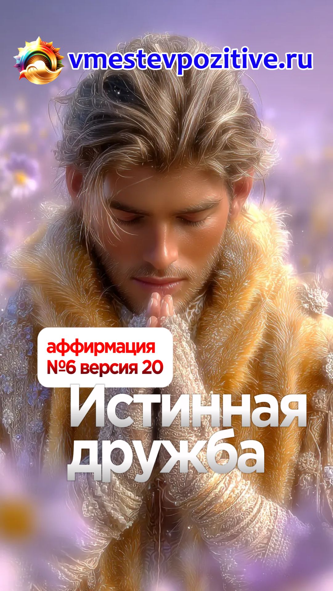 Affirmation. Male. №6. Истинная дружба (v20)
