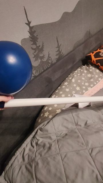 Труба из полипропиленовой трубы и шарика