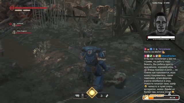 Warhammer 40,000: Space Marine II #1 Кооп с Илья Anderson и iMOONich