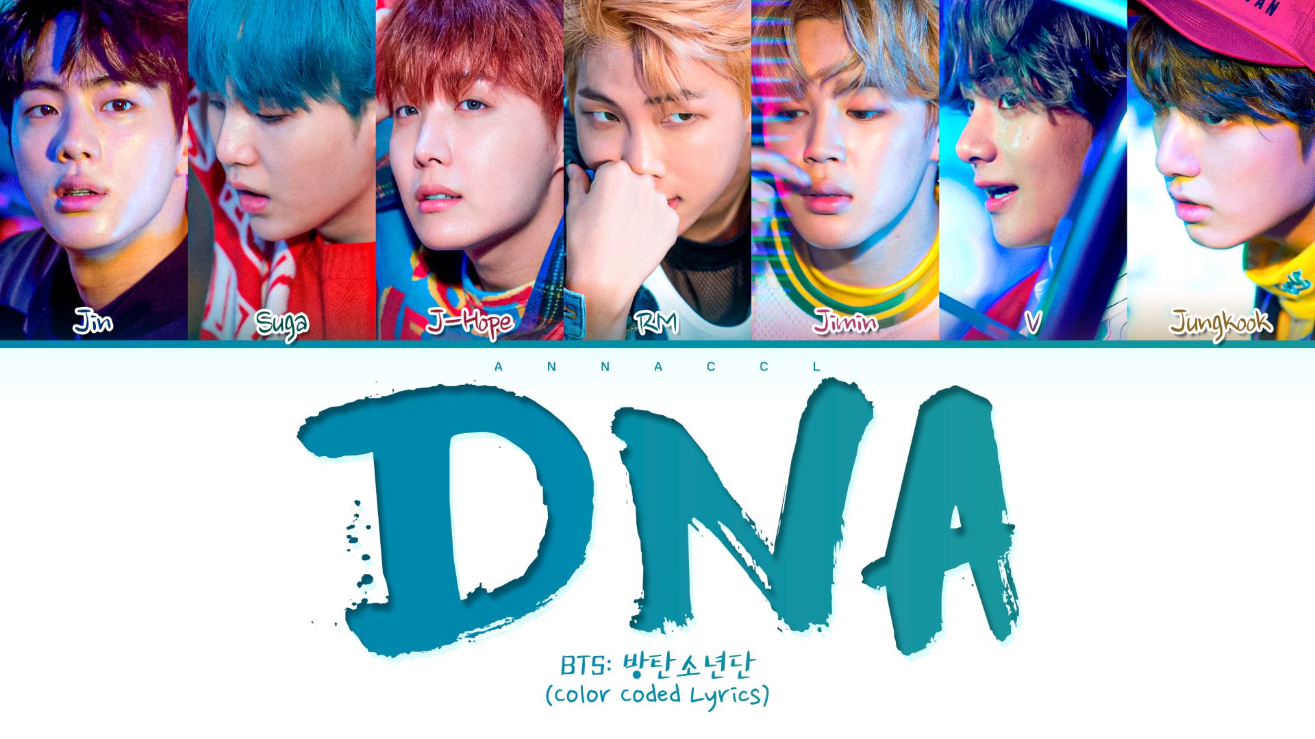 BTS DNA (Перевод на русский) (Color Coded Lyrics)