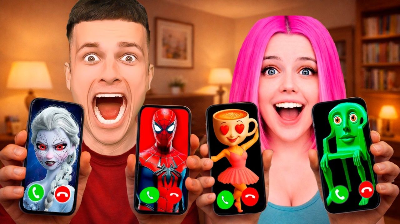 МЫ ПОЗВОНИЛИ ВСЕМ BRAINROT, СУПЕРГЕРОЯМ, ЭЛЬЗЕ И KPOP ДЕМОНАМ В 3:00 НОЧИ!!!