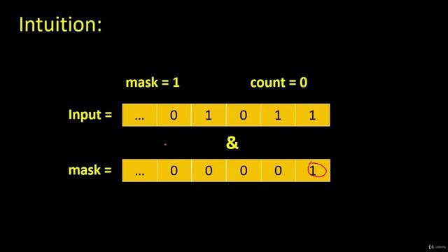 136 - Bit Manipulation - Number Of 1 Bits (LeetCode 191)