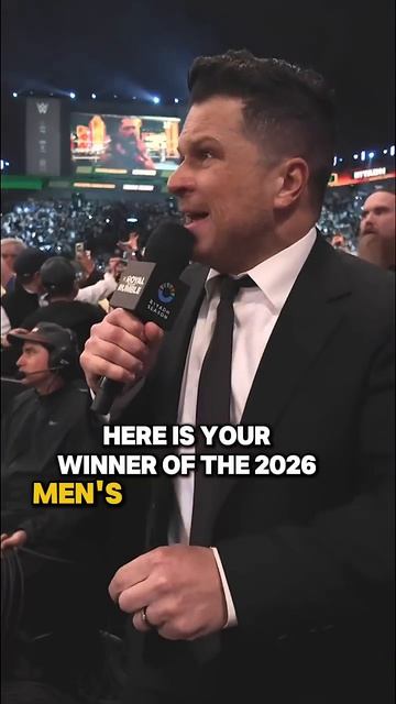 Congratulations to the 2026 Men's #RoyalRumble winnner, Roman Reigns! ☝️