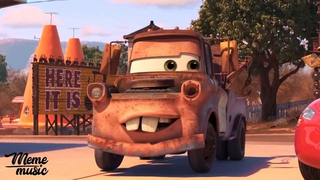 Молния МакКуин Тачки 3 — Pixar Автомобили на дороге Эпизод 2 - Мем «Танец в гроб