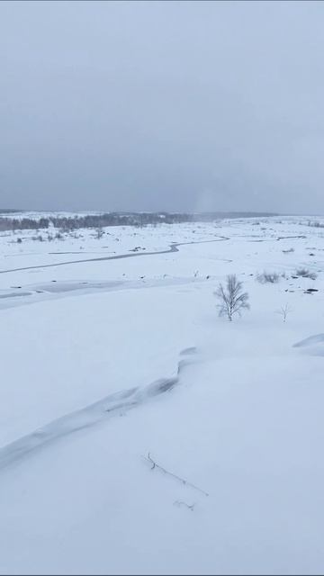 Зимний пейзаж: снежное спокойствие зима пейзаж природа