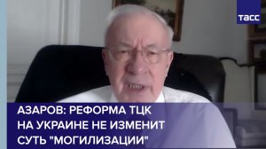 Азаров: реформа ТЦК на Украине не изменит суть "могилизации"