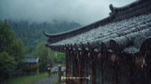 Сильный дождь по крыше 🌧️ ASMR, учёба, отдых и снятие стресса