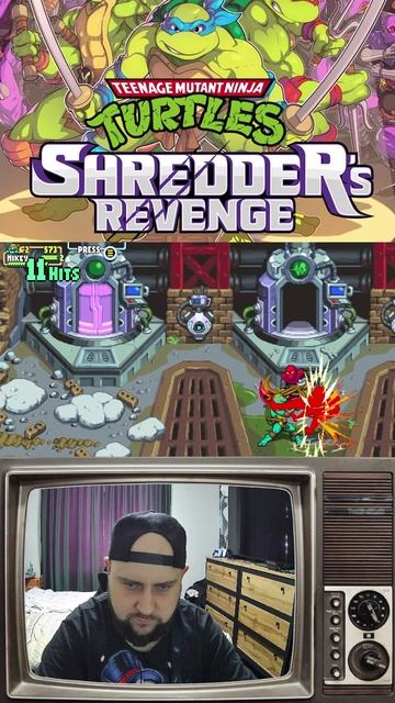 Прохождение TMNT Shredder Revenge ч.30 игры games прохождение черепашкининдзя tmnt