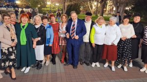 17.04.26 - Танцы на Приморском бульваре-ДР Владимира Александровича и Сергея Николаевича-Дуэт СеНат