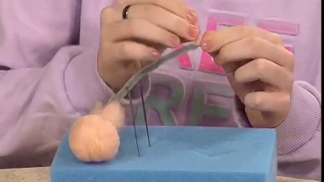 Алла Миненко ГТРК ЛНР. Республика мастеров. Валяный ангел. 25 января 2020