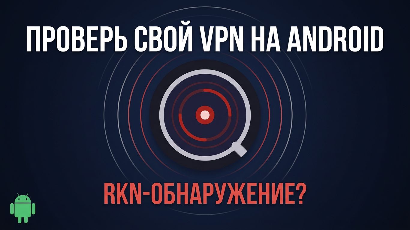 Как проверить свой VPN клиент на Android на обнаружение через RKNHardering
