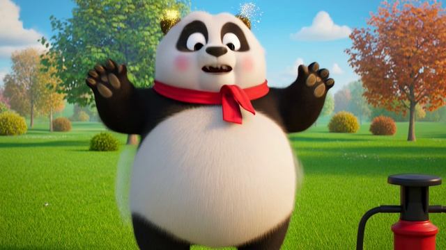 ПАНДА НАДУЛАСЬ И УЛЕТЕЛА 😱🐼 Это вообще законно?!