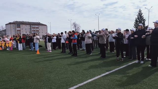Городская зарядка КСК в движении  здоровый город!