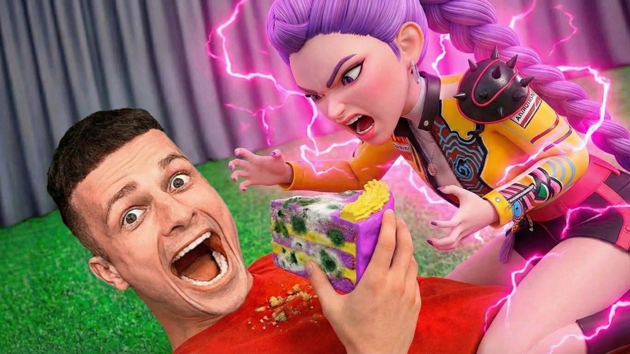 Я съел ВСЕ торты KPOP DEMON HUNTERS в 3:00 ночи !