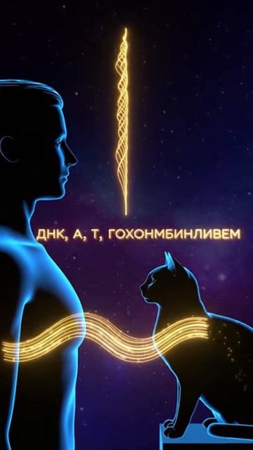 ТЫ И ТВОЙ КОТ СОСТОИТЕ ИЗ ОДНОЙ МАТЕРИИ!