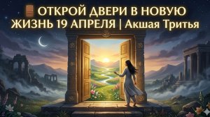 🚪 ОТКРОЙ ДВЕРИ В НОВУЮ ЖИЗНЬ 19 АПРЕЛЯ | Акшая Тритья