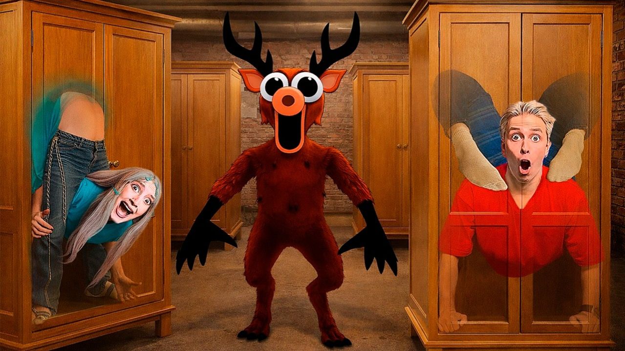 МЫ ИГРАЕМ В ПРЯТКИ В ШКАФАХ ОТ DEAR MONSTER И OWL MONSTER 99 NIGHTS ЧЕЛЛЕНДЖ