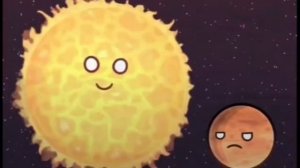 шаранутый космос. солнце и Марс.🌌