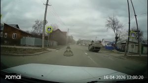 Момент ДТП на Северо-Западной